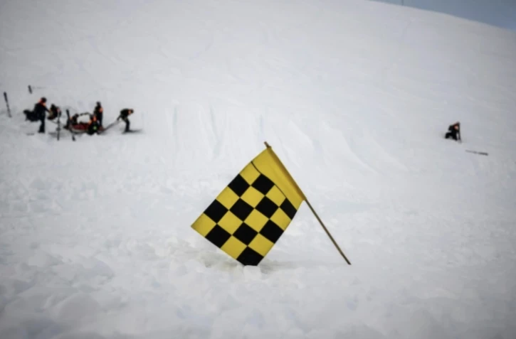Une femme de 44 ans est décédée samedi dans une avalanche sur le domaine skiable de la Norma, en Savoie, alors qu'elle skiait hors-piste ( AFP / JEFF PACHOUD )