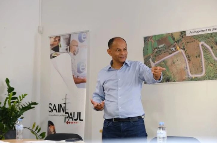 Saint-Paul : lancement des travaux du chemin Zitte à Bois de Nèfles
