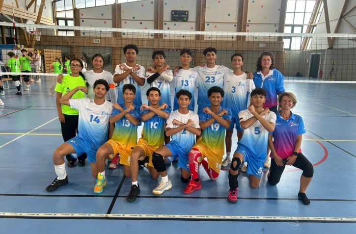 Saint-Denis : les collégiens de La Salle Saint-Michel vice-champion de France UNSS de volley-ball