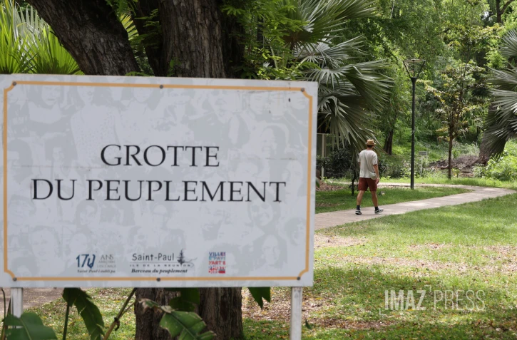 grotte du peuplement à saint-paul