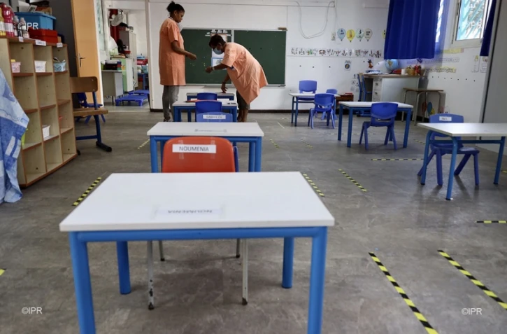 reprise des classes 18 mai école ancien théâtre sant-denis