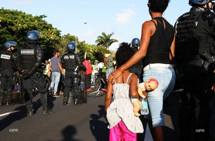 boulevard Lancastel bloqué par les Gilets jaunes