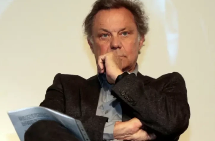 Philippe Caubère lors d'un hommage à Edmonde Charles-Roux à Paris, le 18 mars 2016 ( AFP / JACQUES DEMARTHON )