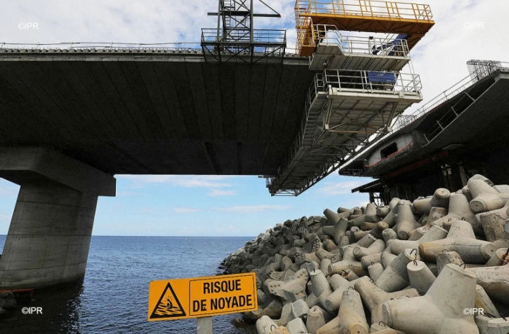 travaux route du littoral
