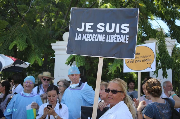 Manif des médecins