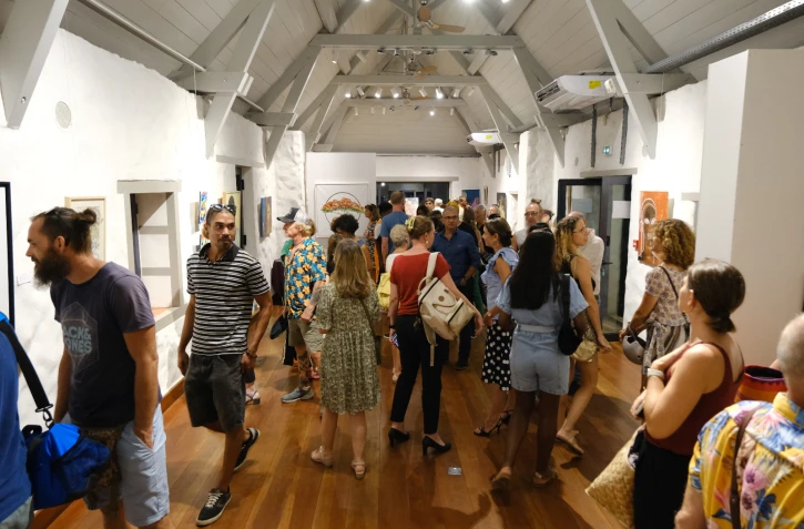 Saint-Paul : la médiathèque a accueilli le vernissage de l'exposition "Souffle d'Elles"