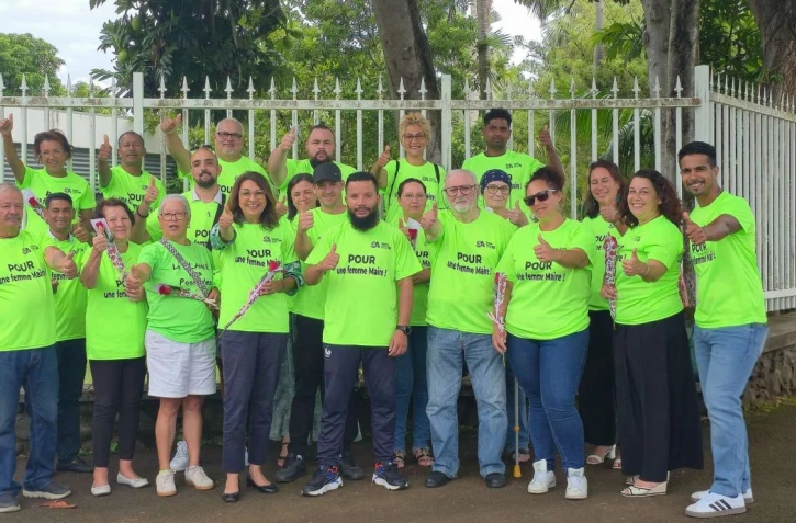 Municipales 2026 : dépôt officiel de la liste de la candidate à La Plaine-des-Palmistes