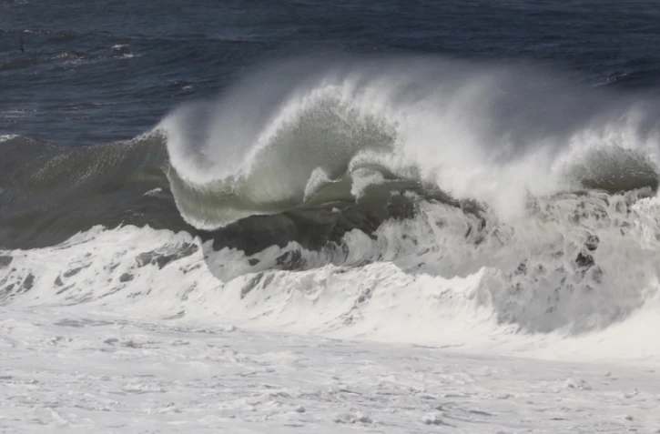 De la houle après le passage de Berguitta