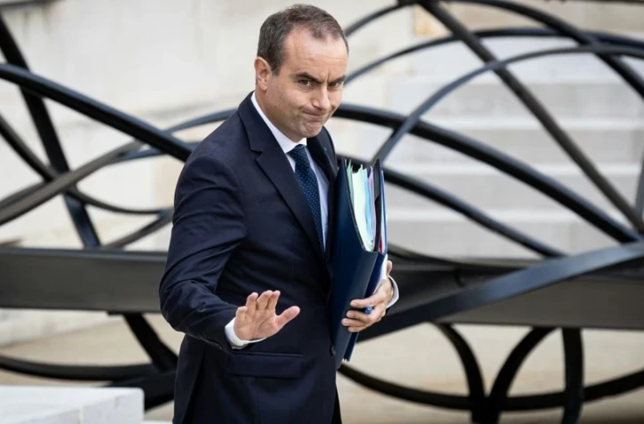 Le Premier ministre Sébastien Lecornu, à l'Elysée, à Paris, le 1er octobre 2026. (TELMO PINTO / NURPHOTO / AFP)