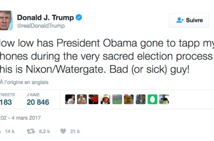 Le président américain Donald Trump à Orlando, en Floride, le 3 mars 2017