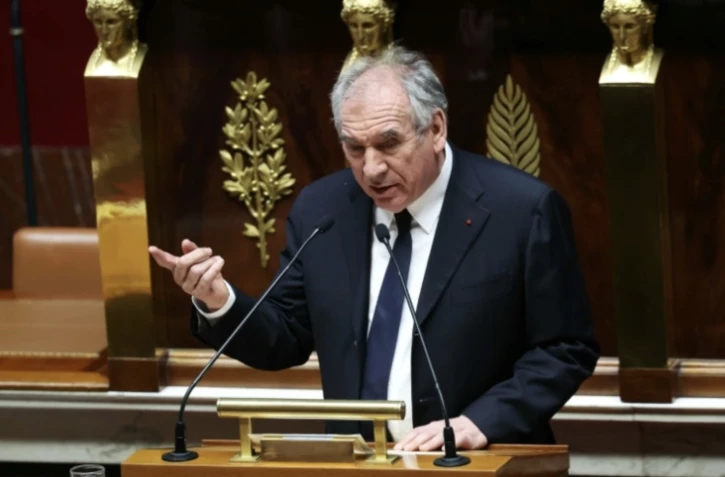 Le Premier ministre François Bayrou à l'Assemblée nationale, le 10 février 202 à Paris ( AFP / ALAIN JOCARD )
