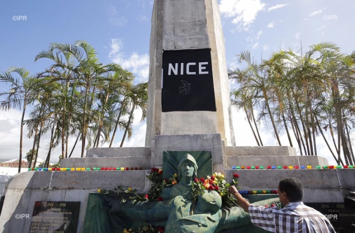 hommage attentat de Nice, minute de silence à Saint-André