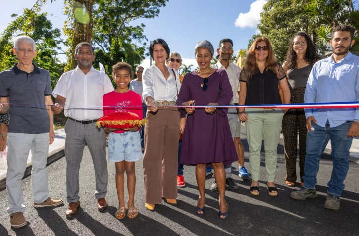  Domenjod : l’allée des Clémentines réaménagée et inaugurée