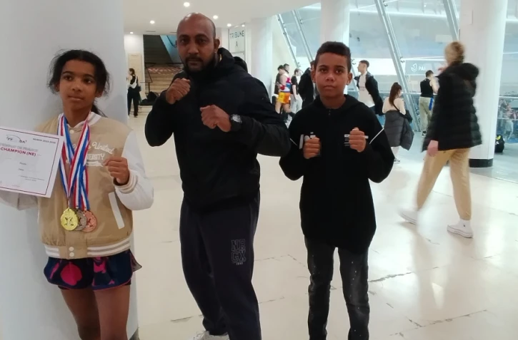 Muay Thaï éducatif : la Réunionnaise Endrea Bagnolet sacrés championne de France