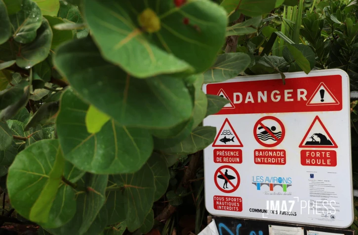 panneau sécurité plage