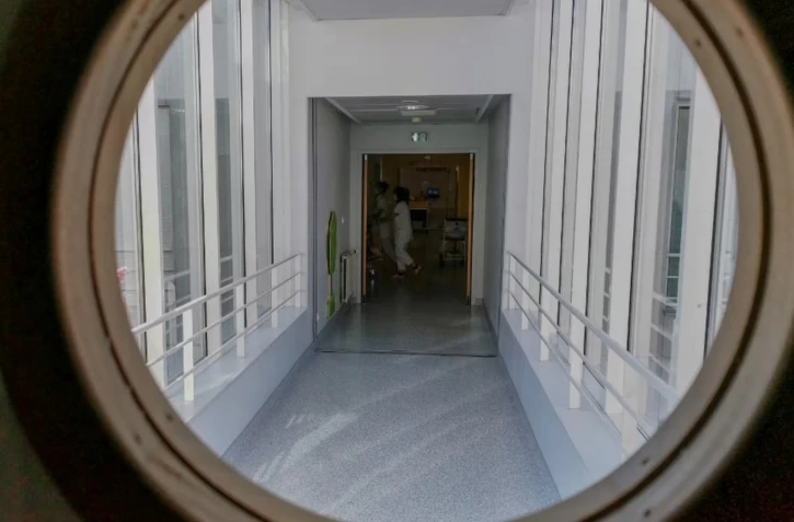 Un hôpital français photographié le 2 septembre 2020. (NICOLAS GUYONNET / HANS LUCAS / AFP)
