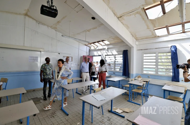 Bello dans les lycées dans l'est après le cyclone 