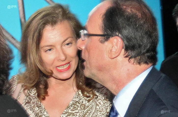 françois hollande et Valérie Trierweiler