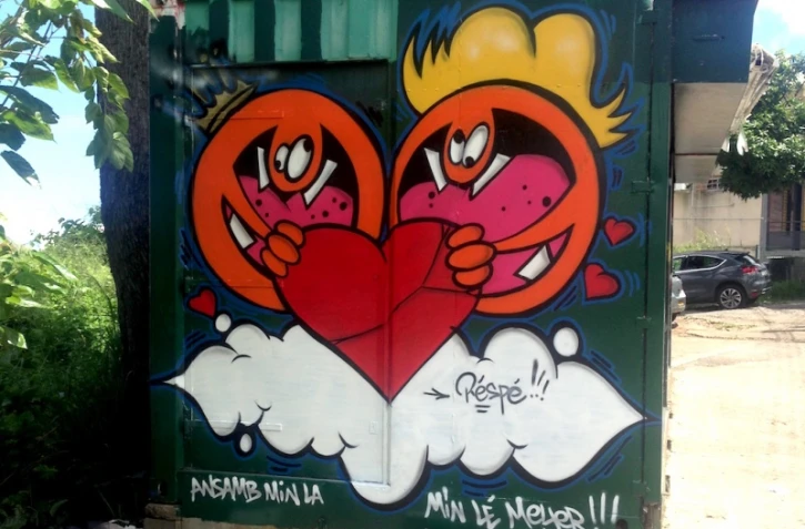 Insultes envers Huguette Bello taggées à Saint-Paul