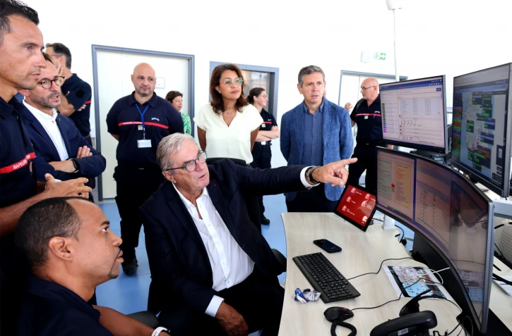 Le président de Départements de France, François Sauvadet, en visite à La Réunion
