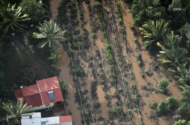 Images aériennes après Berguitta 19 janvier 2018