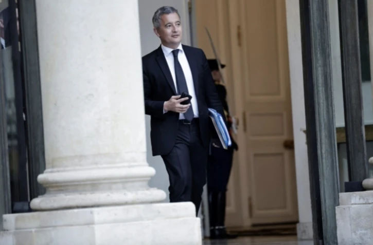  Le ministre de la Justice Gérald Darmanin. © Crédit photo : STEPHANE DE SAKUTIN/AFP 