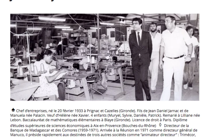 Guy Jarnac (à droite) est décédé à l\'âge de 85 ans (image : Reunionnais du Monde)