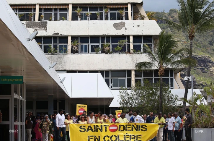 Commerçants Saint-Denis manif 11 septembre 2017