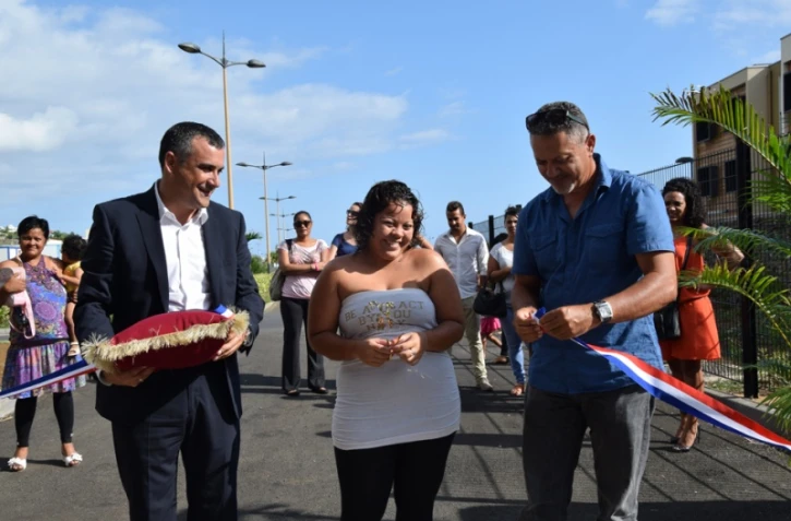 Inauguration logements Piton Saint-Leu