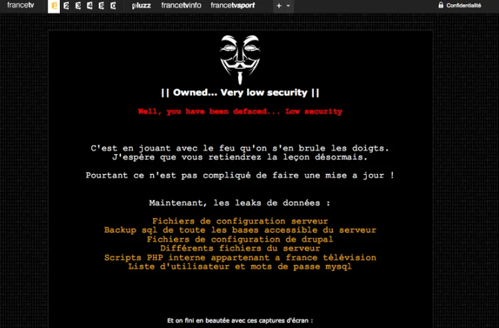 Piratage Réunion 1ère