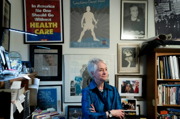 Heather Booth, pionnière du réseau "Jane", le 27 mai 2022 à Washington