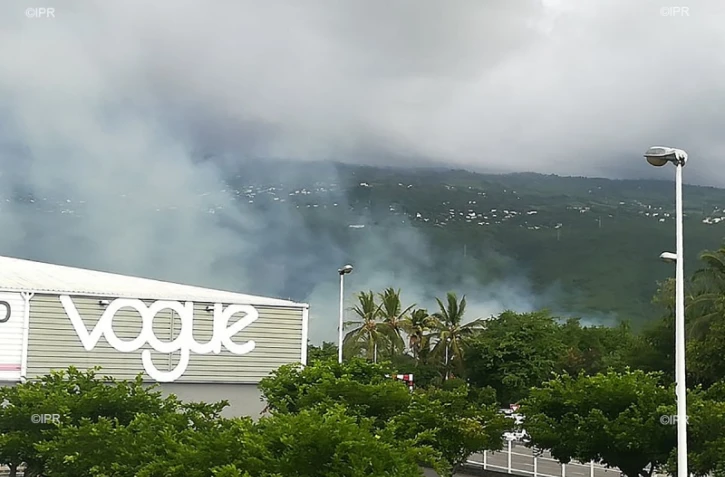 incendie étang saint paul