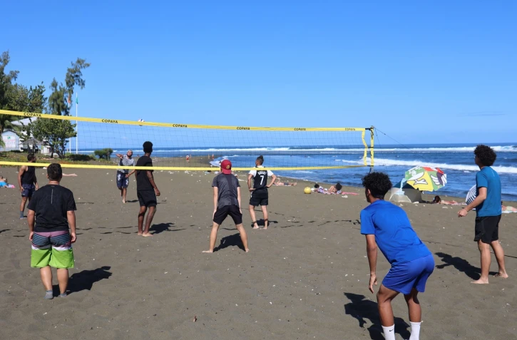 jeux de la plage L'Etang-Salé