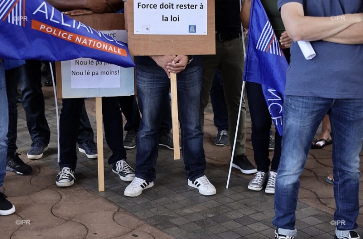 manif de la police 2 octobre 2019
