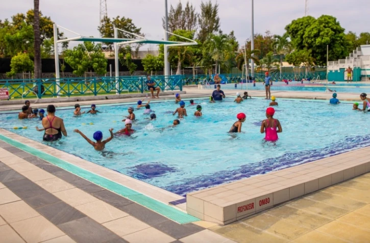 Le Port : un journée porte ouverte à la piscine municipale Jean-Lou Javoy 