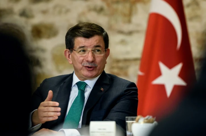Le Premier ministre turc Ahmet Davutoglu, le 9 décembre 2015 à Istanbul