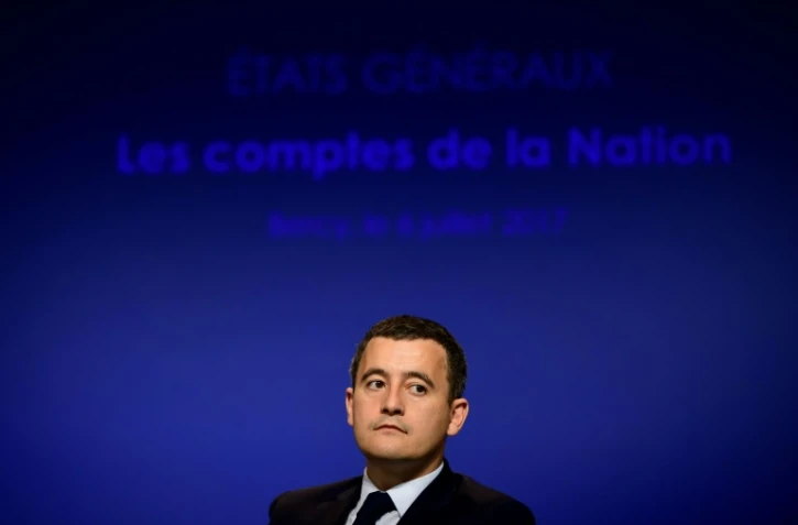 Le ministre des Comptes publics, Gérald Darmanin, à Paris le 6 juillet 2017