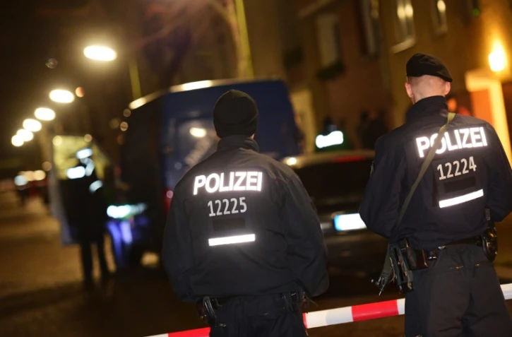 Des policiers dans une rue de Berlin, le 26 novembre 2015 en Allemagne