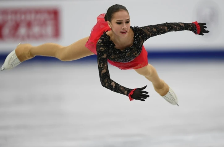 La Russe Alina Zagitova lors du programme libre à l'Euro de patinage artistique, le 25 janvier 2019 à Minsk
