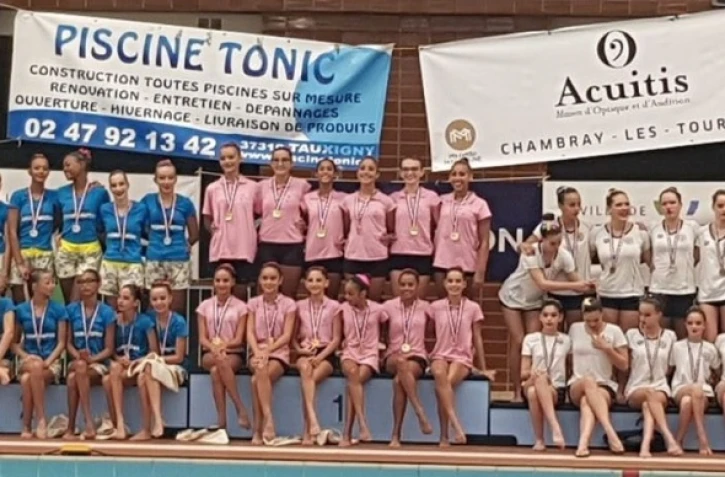 natation artistique, natation synchronisée, championnats de France, Sirènes de l'Ouest