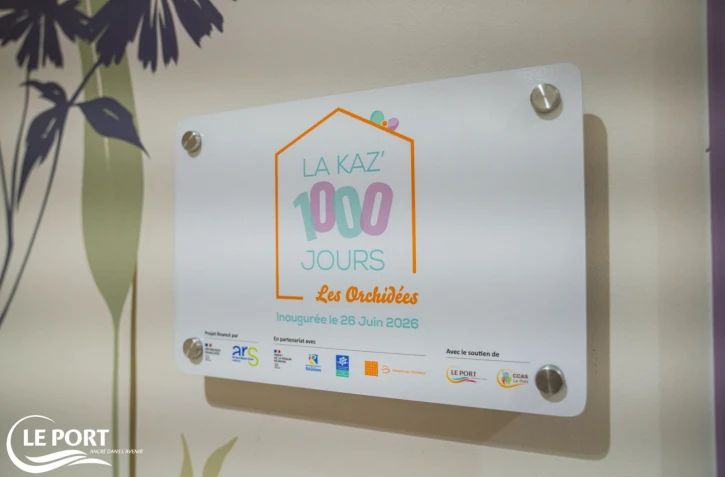 Le Port : naissance de la Kaz’1000 jours les orchidées au Port