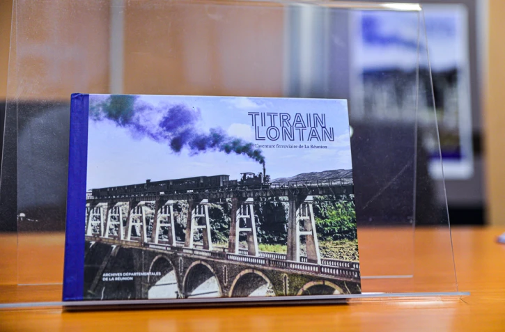 Exposition aventure ti train lontan archives départementales