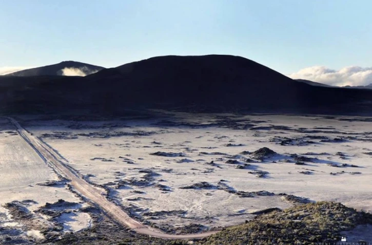 Plaine des Sables givre 5 août 