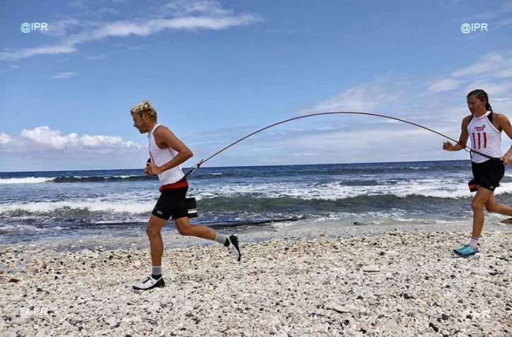 Swimrun, nage, course à pied, lagon, ouest, sport, 2018, équipe, deuxième édition