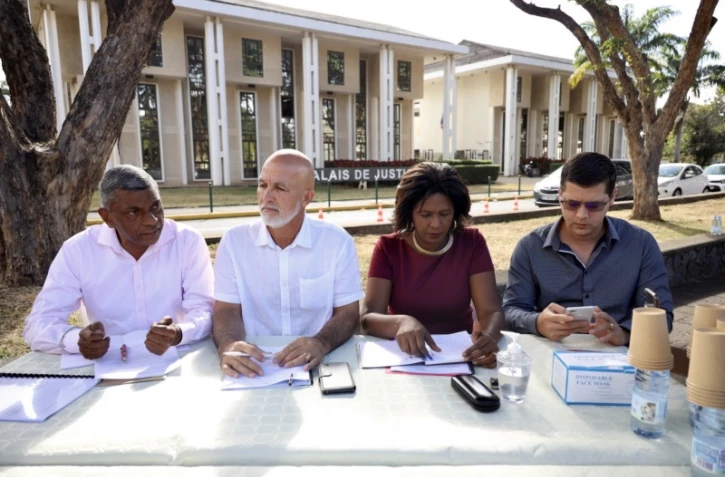 Gerald Maillot et son équipe