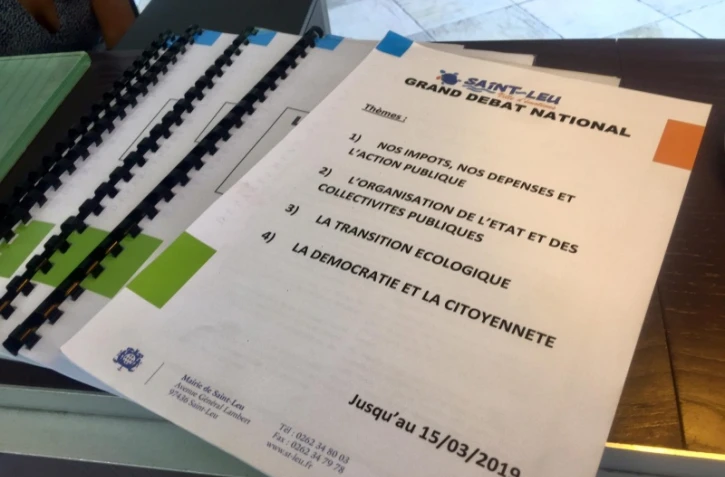 cahier de doléances, Saint-Leu, grand débat national