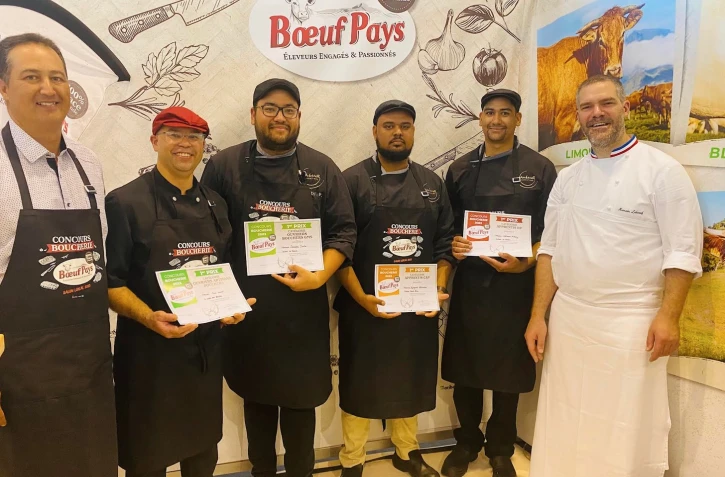 Les apprentis bouchers et professionnels de la boucherie concourent au salon Lokal  pour le titre du  « Meilleur Boucher de La Réunion 2023 »