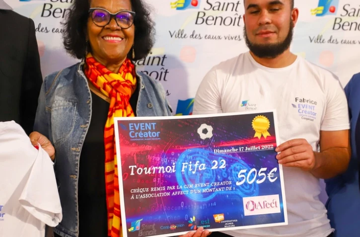 Saint-Benoît : un tournoi Fifa permet de récolter 505 euros