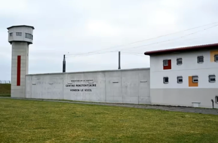 La prison de Vendin-le-Vieil, le 10 avril 2025 ( AFP / FRANCOIS NASCIMBENI )
