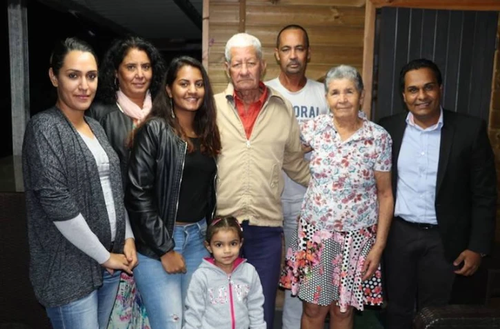 Anniversaires de mariage à Saint-Leu, époux Grimaud et époux Rangama Petchy